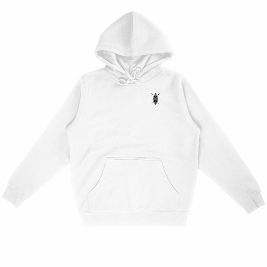 Sweat à capuche Léger Unisexe - face_blanc