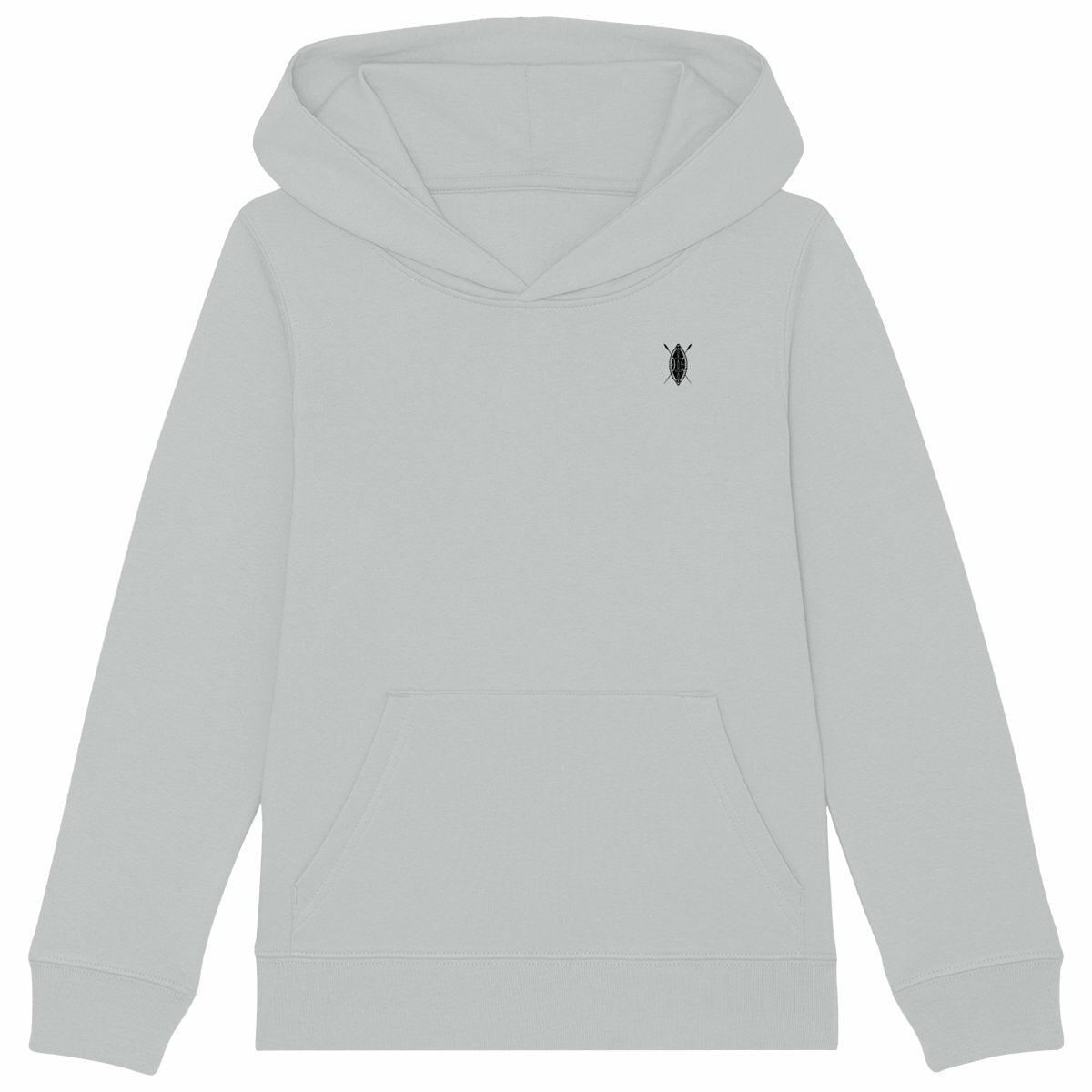 Sweat à capuche Epais Enfant Imara - face_gris