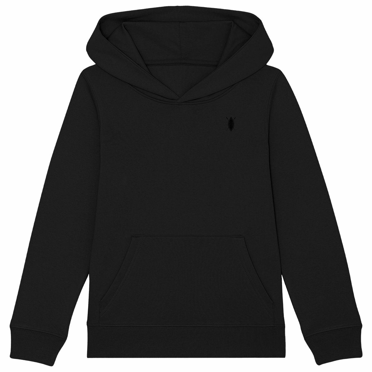 Sweat à capuche Epais Enfant Imara - face_noir
