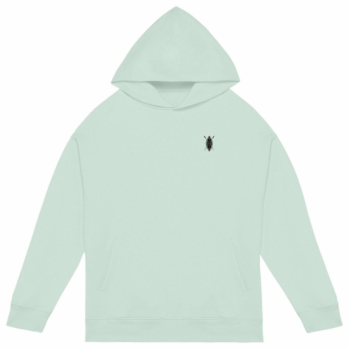 Sweat à capuche Unisexe Oversized Imara - face_vert